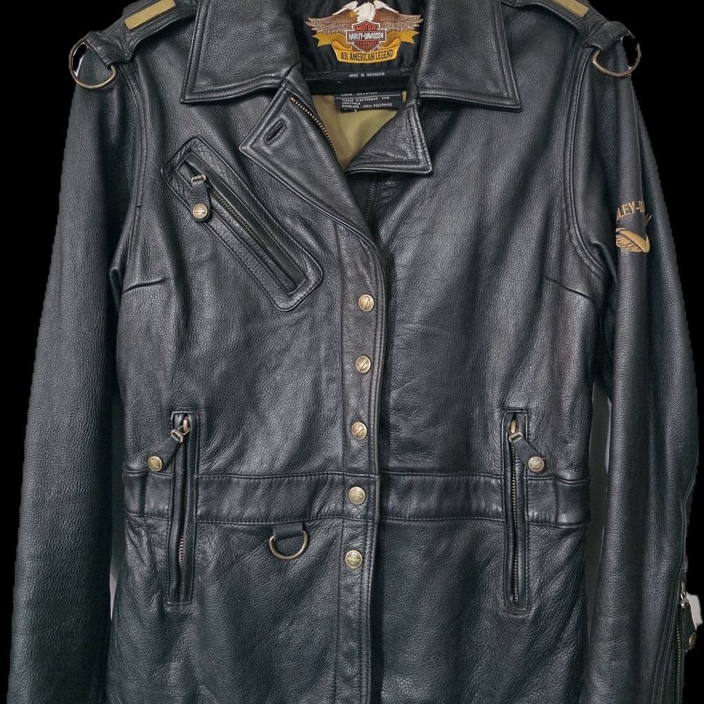 ​🔥 RARE VINTAGE FIND! Harley-Davidson "An American Legend" Leather Jacket 🔥